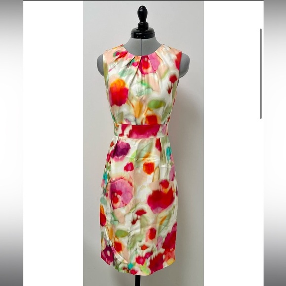 Kate Spade Sz 0 Floral Classy Dress Lined Designer - Picture 4 of 16
